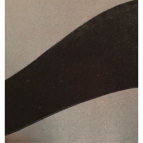 CALVIN KLEIN - NWOT - L Sz 14 Long Sleeve Solid Sheath Midi Dress/Velvet Detail - Picture 11 of 15